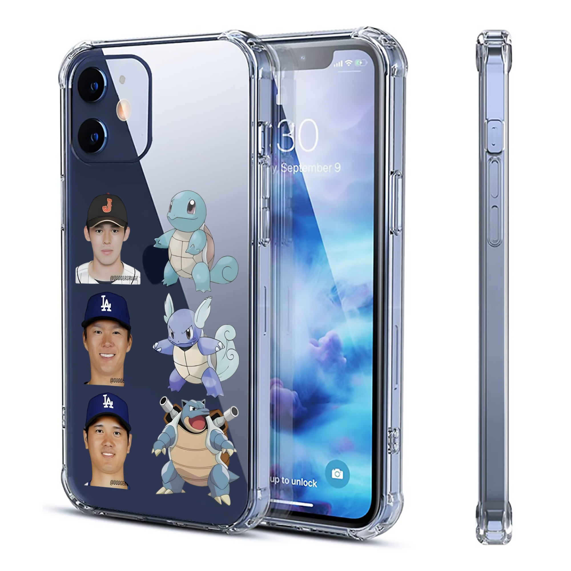  Clear IPhone 12 Case – Soft TPU With UV Print – Enhanced Drop Protection, Precise Fit, Anti-Fingerprint, Customizable Design, Scratch-Resistant, Yellow-Resistant